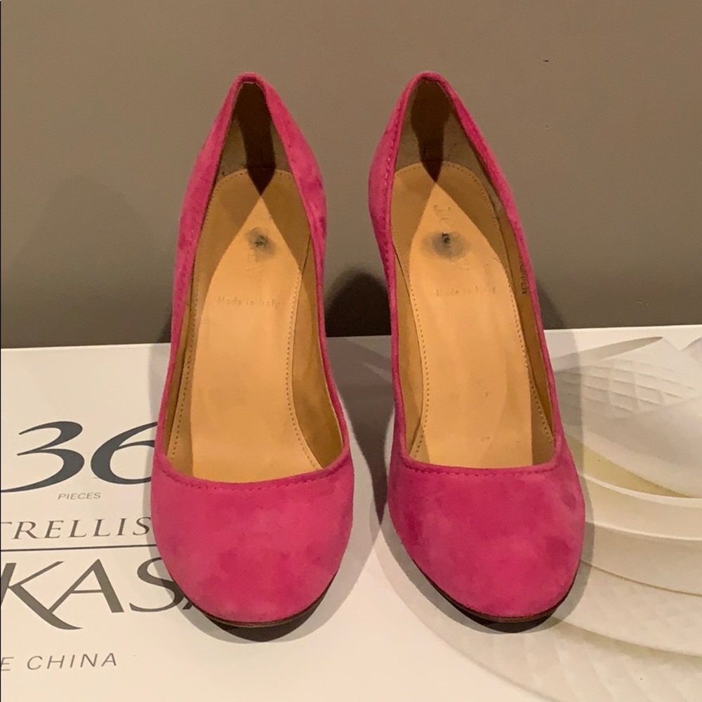 JCrew Mona Suede Heels